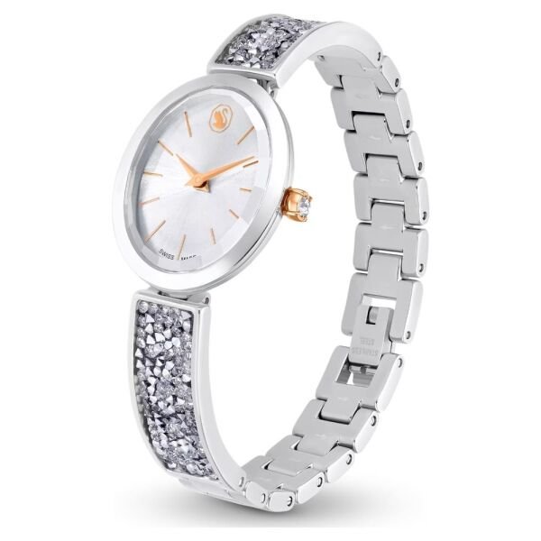 5656878 Swarovski K Crystal Rock Oval:Mb Cry/White/Sts 5656878