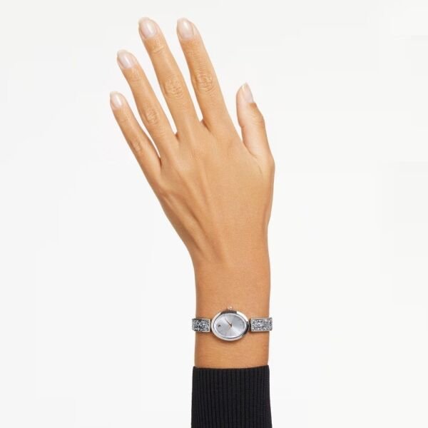 5656878 Swarovski K Crystal Rock Oval:Mb Cry/White/Sts 5656878
