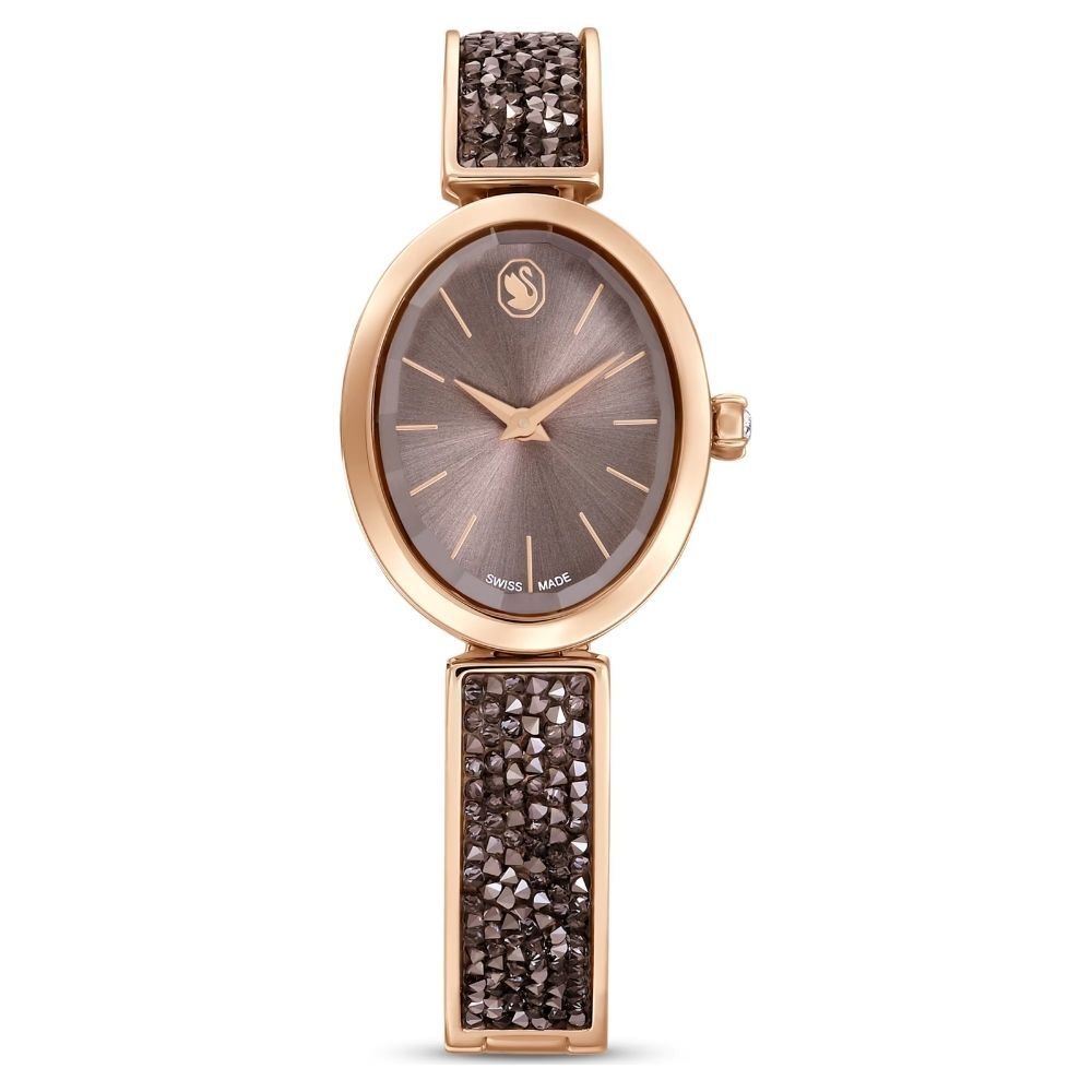 5656857 Swarovski K Crystal Rock Oval:Mb Cry/Black/Pro 5656857