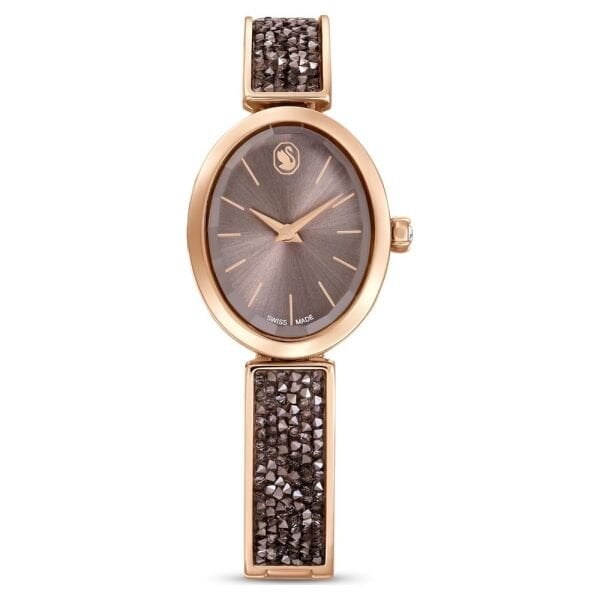 5656857 Swarovski K Crystal Rock Oval:Mb Cry/Black/Pro 5656857
