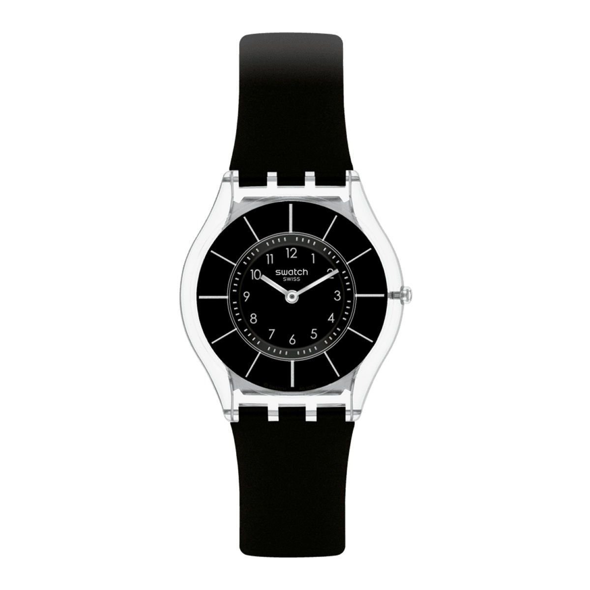 SS08K103 Swatch Skin Black Classiness Again Kadın Kol Saati