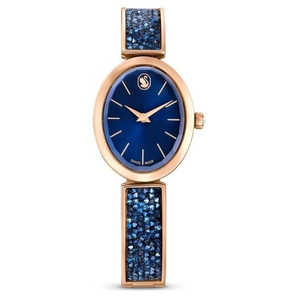 5656822 Swarovski K Crystal Rock Oval:Mb Blu/Blu/Pro 5656822