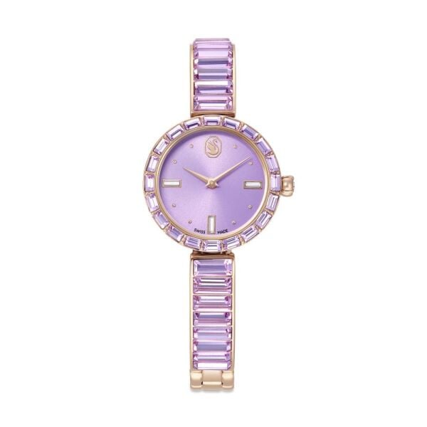 5743713 Swarovski Saat Matrıx:Mb Mauve/Mauve/Pcg