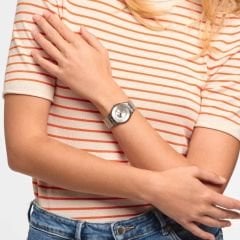 SS08M100M Swatch Skin Metal Knit Again Kadın Kol Saati