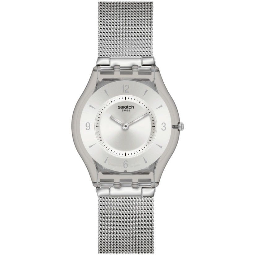 SS08M100M Swatch Skin Metal Knit Again Kadın Kol Saati