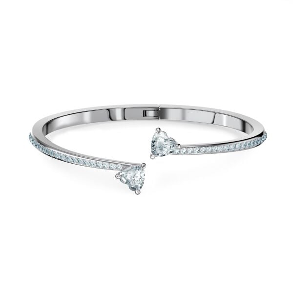 5535354 Swarovski Bilezik Mesmera:Bangle Heart Czwh/Cry/Rhs S