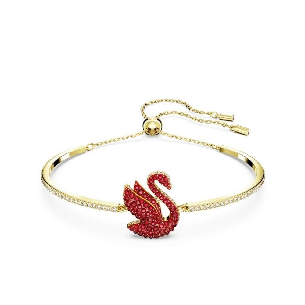 5649774 Swarovski Bilezik iconic Swan:Bracelet Xs Red Scar/Gos S 5649774