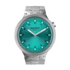SB07S100G Swatch Big Bold Irony Aqua Shimmer Erkek Kol Saati