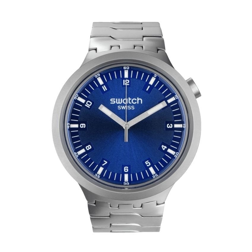 SB07S102G Swatch Big Bold Irony Indigo Hour Erkek Kol Saati