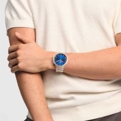 SB07S102G Swatch Big Bold Irony Indigo Hour Erkek Kol Saati