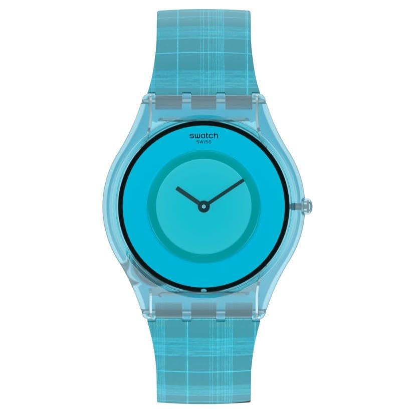 SS08Z102 Swatch Skin Sari Madras 02 Kadın Kol Saati