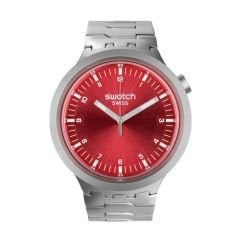 SB07S104G Swatch Big Bold Irony Scarlet Shimmer Erkek Kol Saati