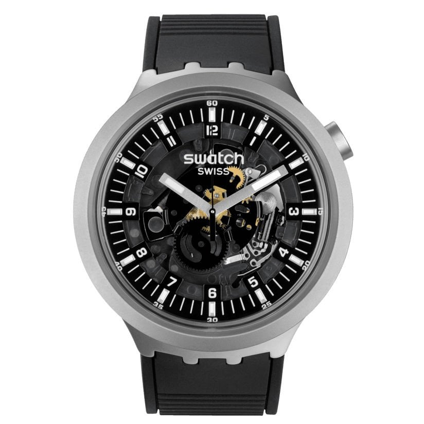 SB07S105 Swatch Dark Irony Erkek Kol saati