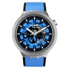 SB07S106 Swatch Blue Daze Erkek Kol Saati
