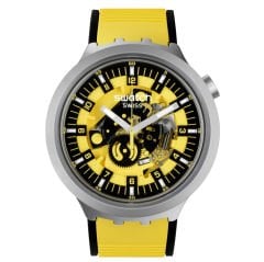 SB07S109 Swatch Bolden Yellow Erkek Kol Saati