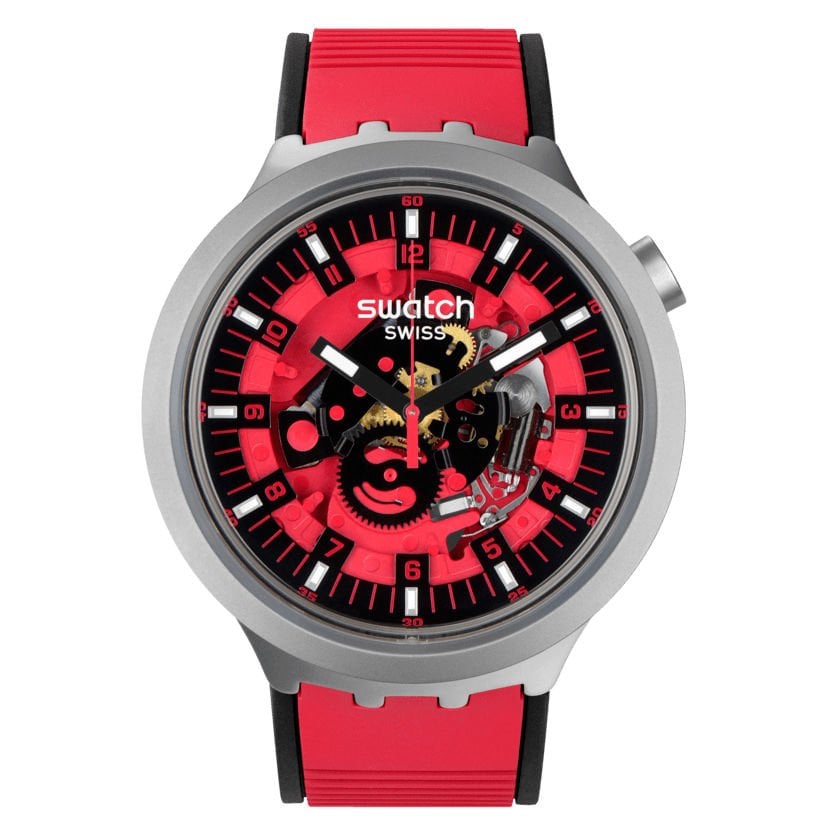 SB07S110 Swatch Red Juicy Erkek Kol Saati