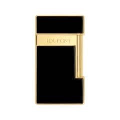 028222 St Dupont Slimmy Lacquered Siyah Çakmak 28222
