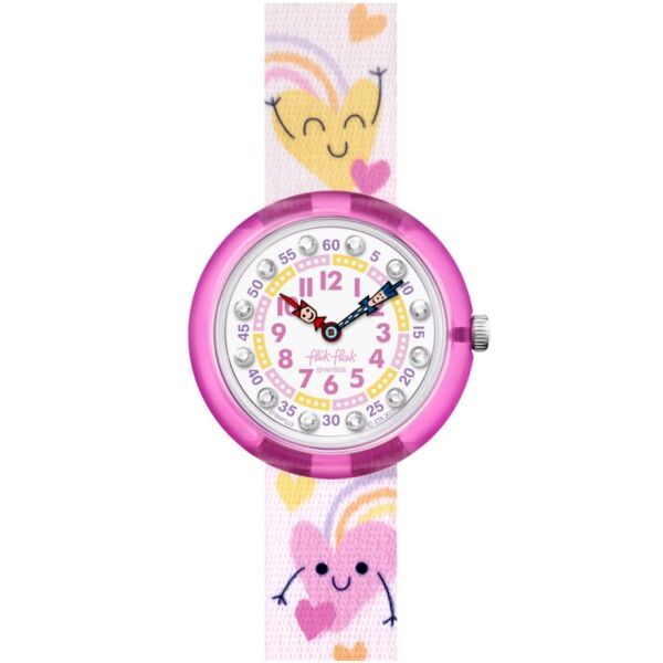 FBNP223 Flik Flak Bouncing Hearts Çocuk Kol Saati