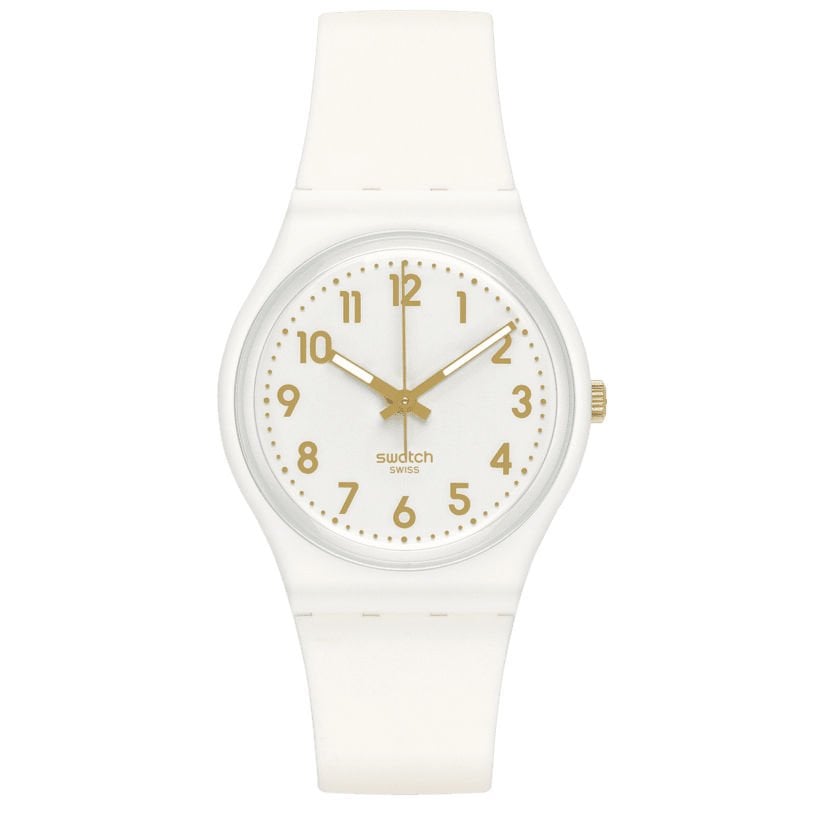 SO28W106-S14 Swatch White Bishop Kadın Kol Saati