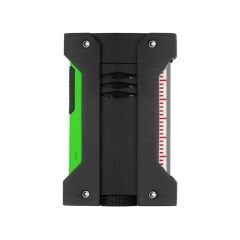 021417 St Dupont defi extreme Fluo neon green Çakmak 21417