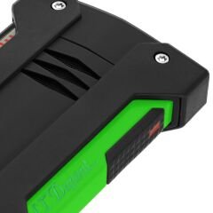 021417 St Dupont defi extreme Fluo neon green Çakmak 21417