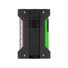 021417 St Dupont defi extreme Fluo neon green Çakmak 21417