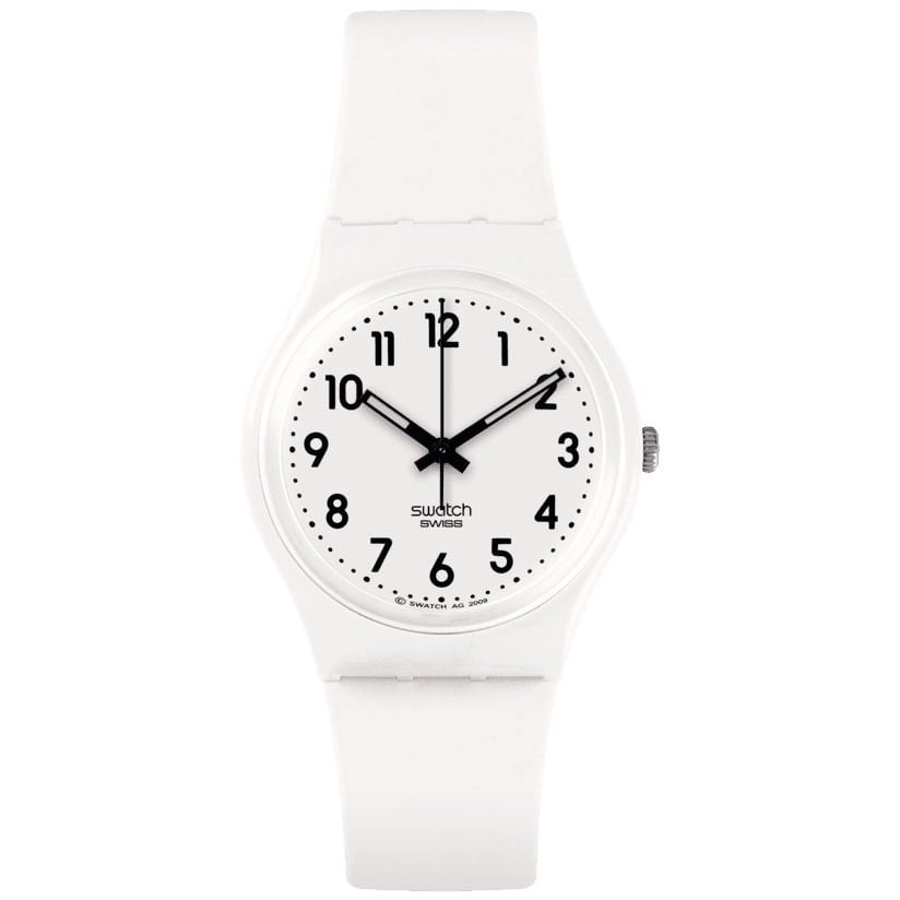 SO28W107-S14 Swatch Just White Soft Kadın Kol Saati