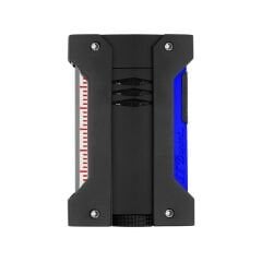 021416 St Dupont Defi Extreme Fluo neon blue Çakmak 21416