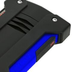 021416 St Dupont Defi Extreme Fluo neon blue Çakmak 21416