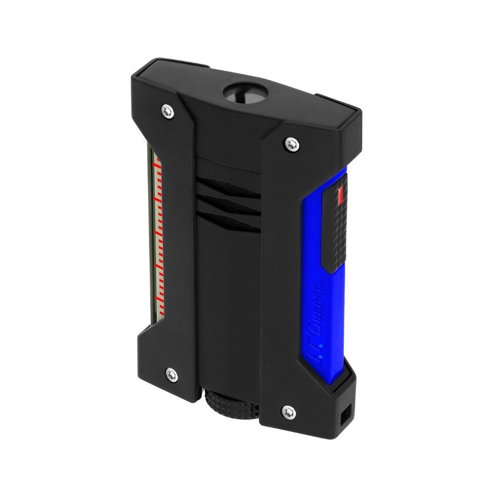 021416 St Dupont Defi Extreme Fluo neon blue Çakmak 21416