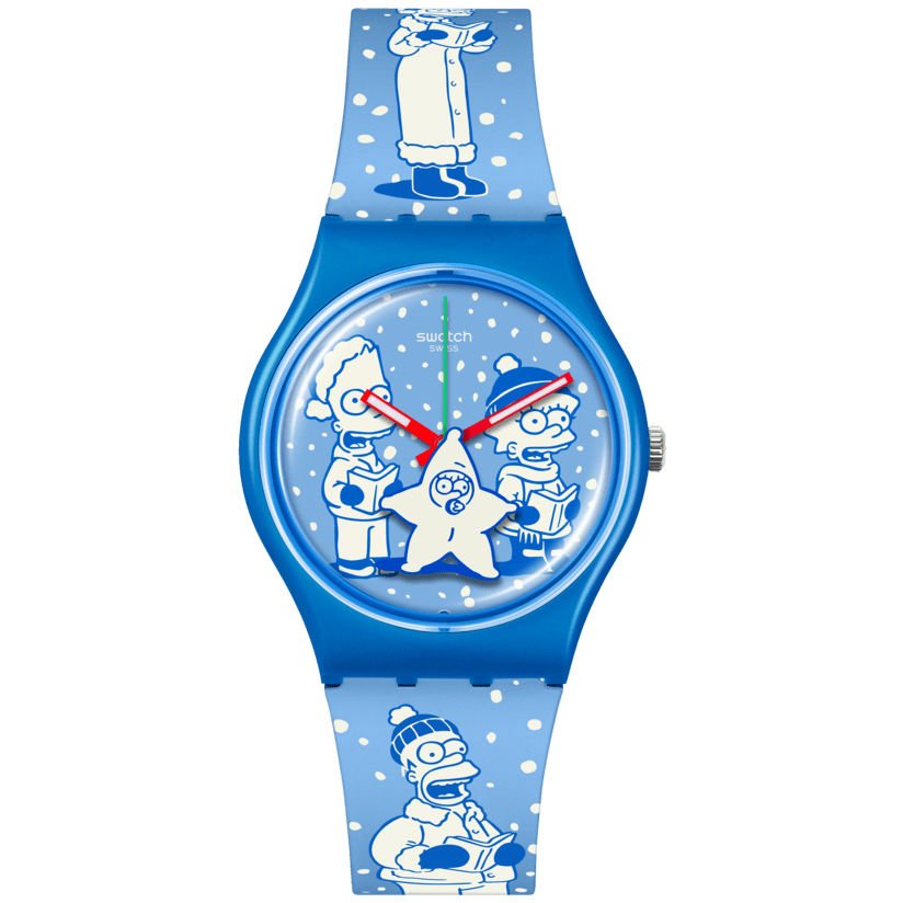 SO28Z126 Swatch Two Tone Tidings Unisex Kol Saati