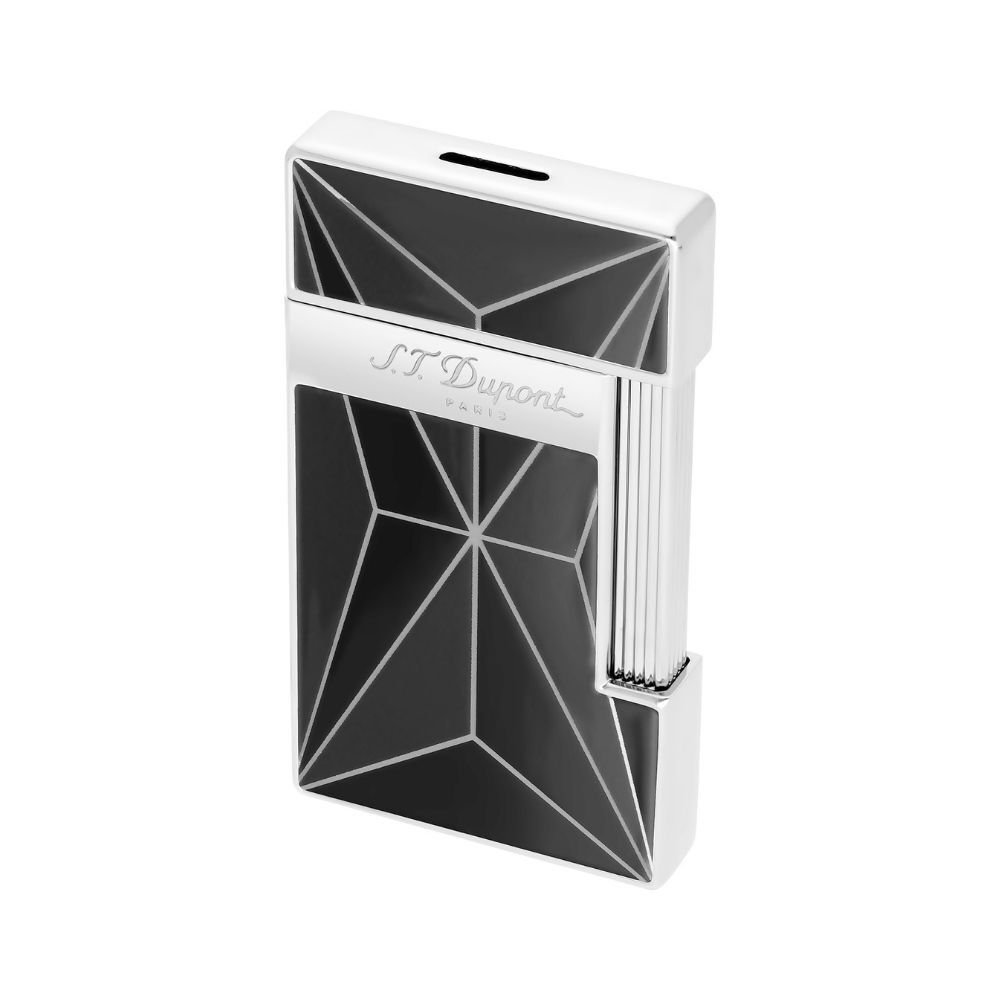 028070 St Dupont Slimmy Fire X Siyah Çakmak 28070