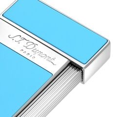 028007 St Dupont Slimmy Turquoise Blue Çakmak 28007