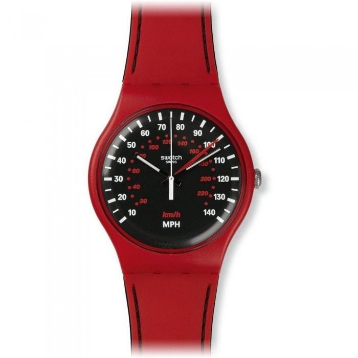 SUOR104 Swatch Red Brake Kol Saati