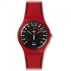 SUOR104 Swatch Red Brake Kol Saati