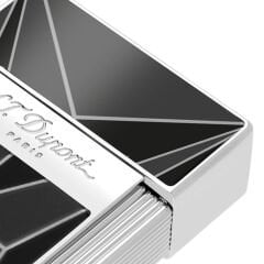 025070 St Dupont Biggy Fire X Siyah Çakmak 25070