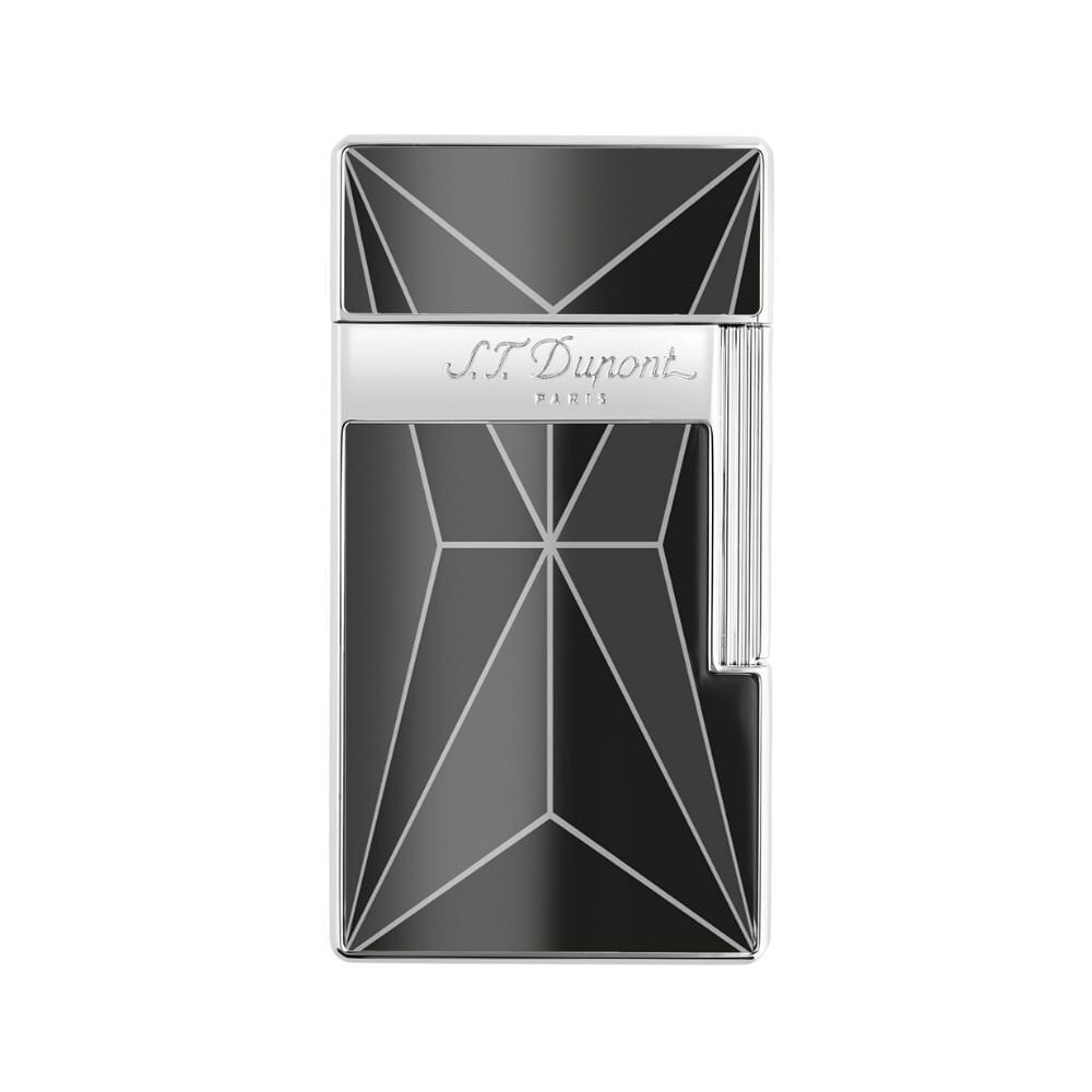 025070 St Dupont Biggy Fire X Siyah Çakmak 25070