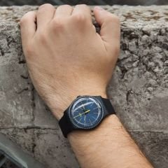 SUOB731 Swatch Black Rails Erkek Kol Saati