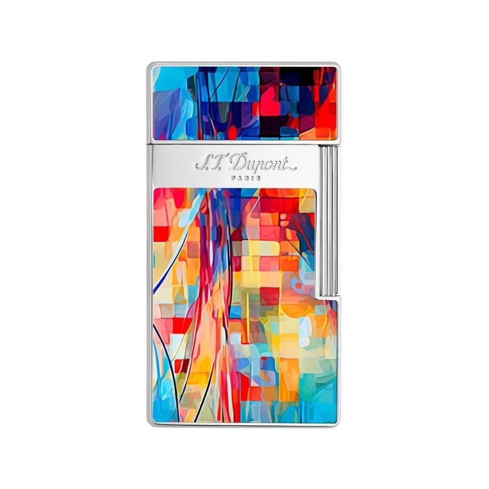 025024 St Dupont Biggy Graff'ty Multicolor Çakmak 25024