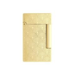 020845 St Dupont Initial Guilloche Gold Çakmak 20845