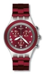 SVCK4054AG Swatch Full-Blooded Burgundy Unisex Kol Saati