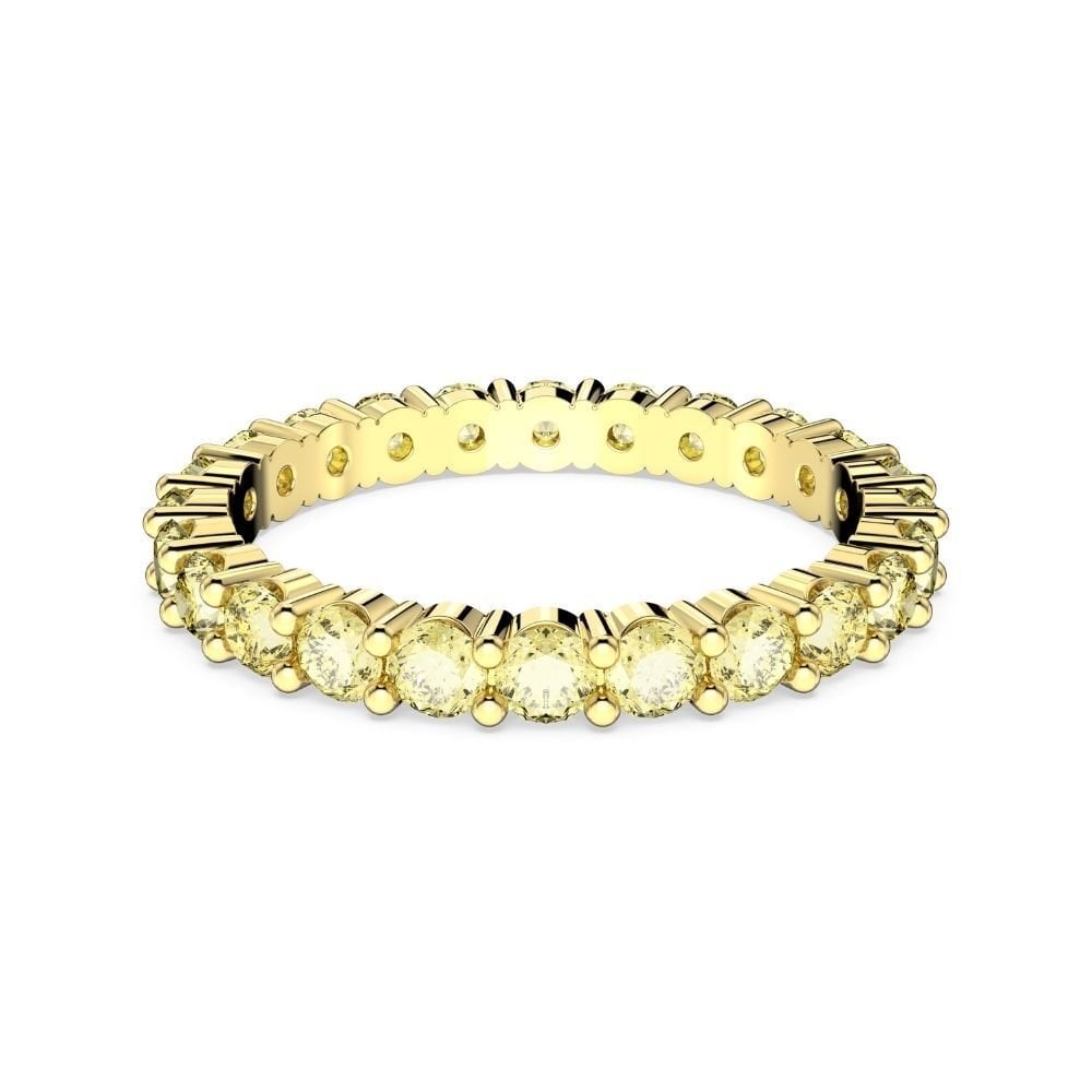 5664434 Swarovski Yüzük Matrix:Ring Yellow Yel/Gos 64 5664434