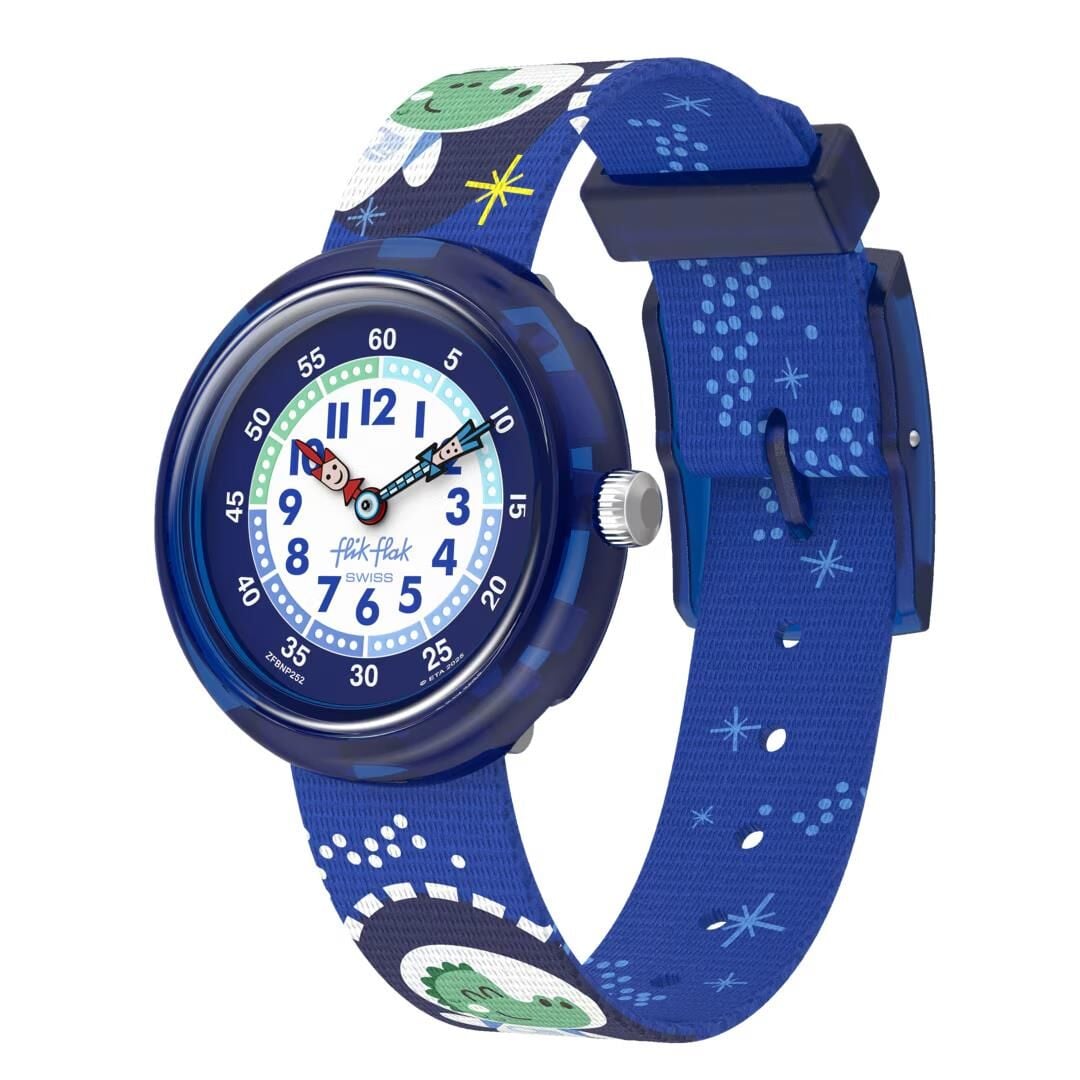 FBNP252 Flik Flak Croconauts Çocuk Kol Saati