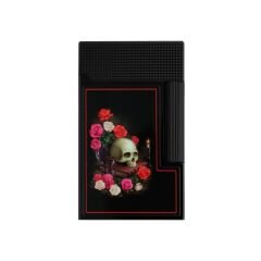 C16394 St Dupont Ligne 2 Memento Mori Siyah Çakmak 16394