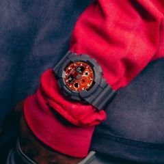 GA-100FL-8ADR Casio G-Shock Erkek Kol Saati GA-100FL-8ADR