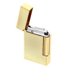 020831 St Dupont Initial Diagonal Gold Çakmak 20831