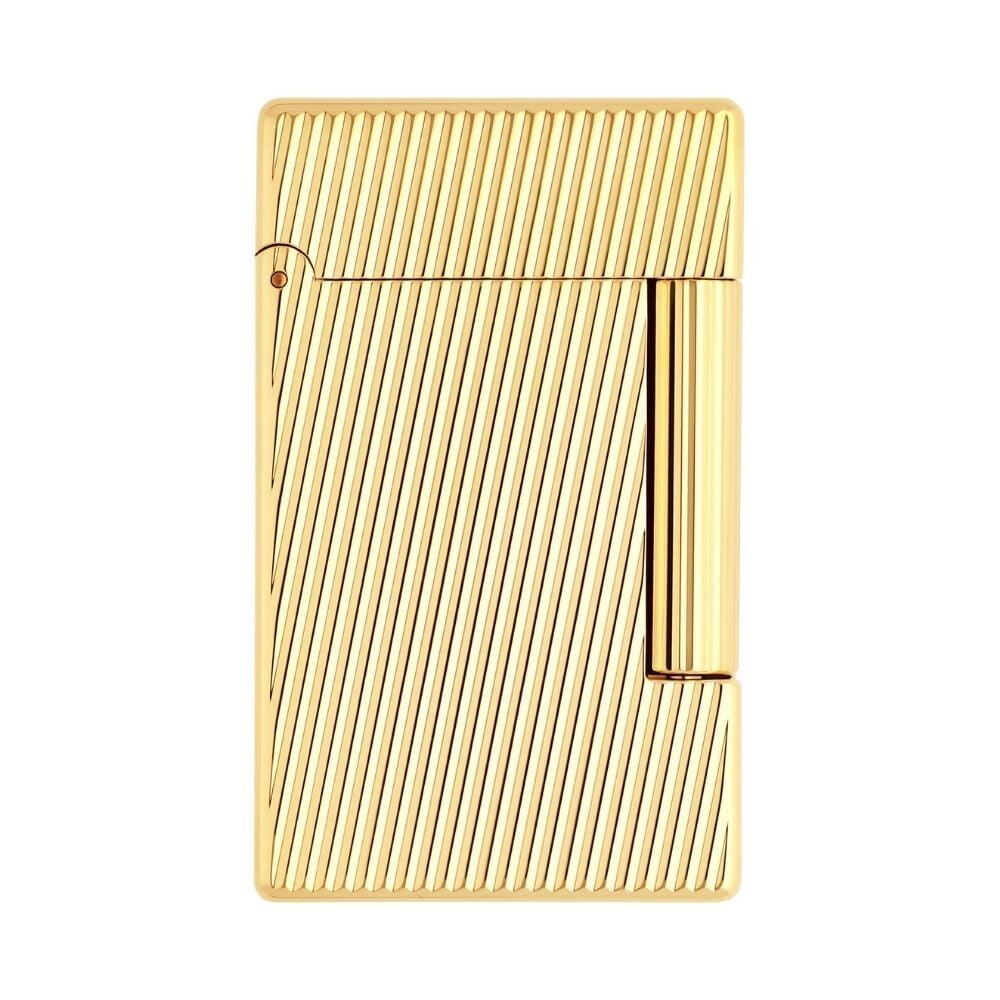 020831 St Dupont Initial Diagonal Gold Çakmak 20831