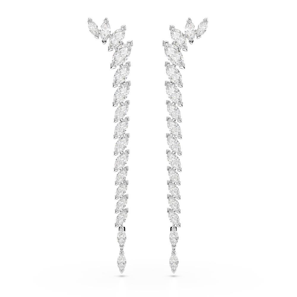 5748006 Swarovski Küpe Mesmera:Pe L Whı/Rhs