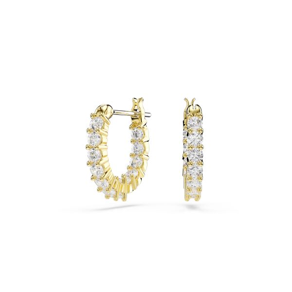 5733398 Swarovski Küpe Matrıx:Pe Mn Hoop Whıte/Gos