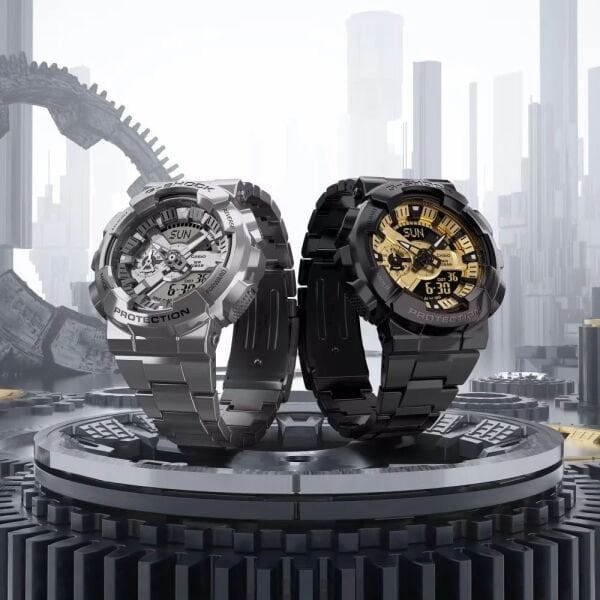 GM-110D-8ADR Casio G-Shock G-Steel Erkek Kol Saati
